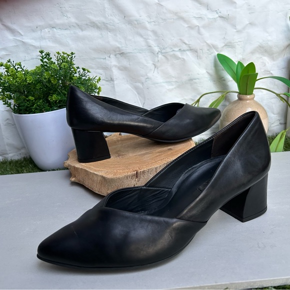 PAUL GREEN🔴black Leather pumps Size UK 5 US 7.5 gently used - Picture 6 of 16